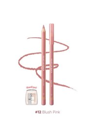 Resim Kremsi Formüle Sahip Dudak Kalemi Ve Kalemtıraş Seti Clıo Velvet Lip Pencil Set 12 Blush Pink 