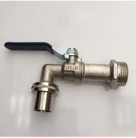Resim Pirinç Kollu Bahçe Musluğu 3/4 Küresel Vana Paslanmaz 