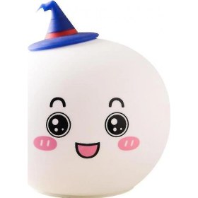 Resim Cadılar Bayramı Silikon Gece Lambası Şenlikli Atmosfer Sensörlü Başucu Lambası Style2 Çok Renkli 