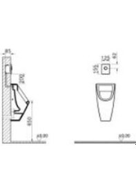 Resim VitrA Pisuvar Yıkama Sistemi 310-3310 Basmalı Buton - Parlak Krom Diğer 