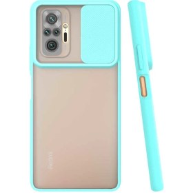 Resim Mobaxaksesuar Xiaomi Redmi Note 10 Pro Kılıf Kamera Kapatmalı Lensi Case 