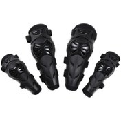 Resim Cbtx Global Sulaite Doğa Sporları Koruyucu Dişli Motokros Binme Motor Sporları Dirsek Diz Pedleri Siyah 