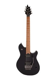 Resim Evh 5107003503 Wolfgang Wg Standard Elektro Gitar Gloss Black Baked Maple Klavye Ve Ihlamur Gövde Rahat Çalım Ve Güçlü Humbucker Tonları 
