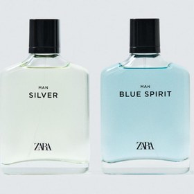 Resim Zara MAN SILVER + BLUE SPIRIT EDT 2 X 100 ML (3.04 FL.OZ 