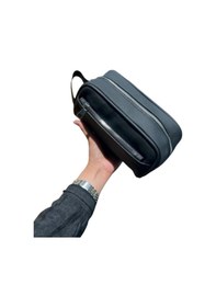 Resim Mft Leather Hakiki Deri Erkek El Çantası Vineda 5696 Flother Mat Siyah 