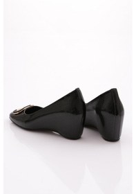 Resim Dgn 24361 Kadin Aksesuarli Dolgu Topuklu Ayakkabi 24361-2428-R1645 