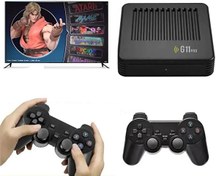 Resim G11 Pro Retro Video Oyunu Konsolu Gaming Box 4K 30000 ve 3D Oyun Kutusu TV Sstemi Klasik Oyun Konsolu Nostalji Oyun Kutusu 2 Adet Kol ve Kumanda Kolay Kurulum Coverzone