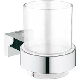 Resim Grohe Diş Fırçalık Seti Eurocube Krom 40755001 Diğer 