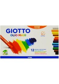 Resim Giotto 12 Renk Pastel Boya 11 Mm 