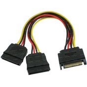 Resim Dark P202 15Pin SATA - 2x15Pin SATA Dönüştürücü Kablo 