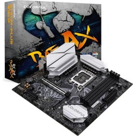 Resim Colorful Battle-Ax B760M-PLUS Wıfı V20 Intel B760 Ddr5 4800MHZ Matx Gaming (Oyuncu) Anakart 