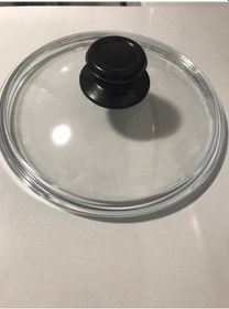 Resim Karaca Granit Tencere için 24 CM Cam Kapak ve Kulpla Beraber 