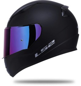 Resim LS2 Rapid 2 Full Face Motosiklet Kaskı - Gökkuşağı Vizörlü 