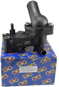 Resim Ford Connect (2002-2013) 1.8 Tdci Termostat Gövdesi Komple (Kapak+Termostat) 75PS-90PS-110PS (Oes) 