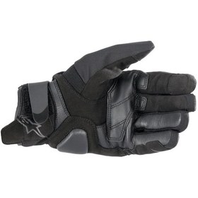 Resim Alpinestars Smx-1 Drystar Korumalı Motosiklet Eldiveni Siyah Siyah 