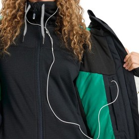Resim Roxy Stormdash Jk Kadın Siyah Snowboard Ceketi 