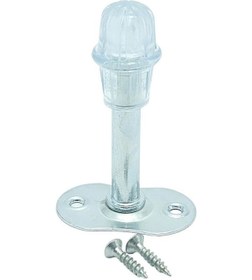 Resim Krom Kapı Vurma Önleyici Stoper Kapı Tutucu Tampon Aparatı 8 Cm 