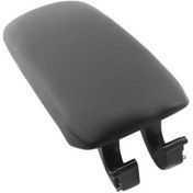 Resim Pazly 8p0864245p Siyah Deri Merkezi Konsol Kol Dayama Kapağı - Otomobil Aksesuarı 