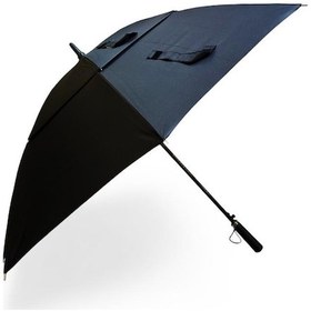 Resim Baginn Erkek Şemsiye Siyah Renk Baston Protokol Şemsiye 125 Cm Çap 100 Cm Boy Çift Tenteli 8 Telli 001 