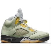 Resim Jordan 5 Retro Jade Horizon Erkek Basketbol Ayakkabısı 45.5 