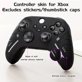 Resim Sunshine022 Xbox Kumanda Kılıfı - Kaymaz Ter Tutmaz Yüzey + Parmaklık Kapakları 