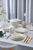 Resim Aryıldız Luminous 60 Parça Porselen Yemek Takımı AR259771 