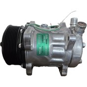 Resim kvs ÜNİVERSAL 7H15 8.PK 12.V KLİMA KOMPRESÖRÜ 