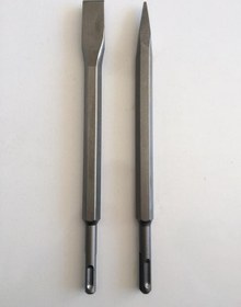 Resim Sds Plus Keski Murç 250mm Sivri Yassı Keski Kırıcı Delici 2 Parça 