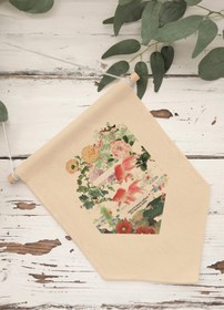 Resim Balkon Duvar Dekoru, Pinterest Oda Dekoru, Sanat Serisi, Kanvas Flama Askılı Duvar Örtüsü NO:438 - Renkli - 6 / 70 x 100 