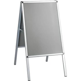 Resim B1 70x100 Cm Alüminyum Çift Taraflı Kaldırım Reklam Poster A Pano 