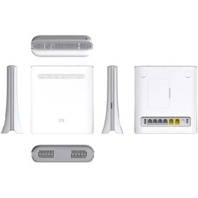 Resim ZTE Yenilenmiş Superbox MF286R 300 Mbps 4.5G Sim Kart Modem (Kutusuz-Yenilenmiş) 