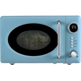 Resim Vestel Md 20 Yd Retro Düş Mavisi Mikrodalga Fırın 