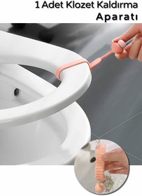 Resim ARVALE Klozet Kapağı Hijyen Aparatı, Klozet Kapak Tutacağı - 1 Adet 