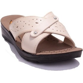 Resim Polaris 403003 Bej Ortopedik Günlük Kadın Terlik 001 