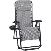 Resim Wuqibao Padded Katlanır Şezlong-gri 