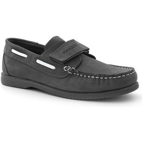 Resim Rakerplus Simurg Hakiki Deri Gri Erkek Çocuk Ayakkabı Gri 