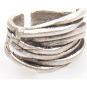 Resim Kadın Antik Gümüş Kaplama Yüzük N11.19334 Çok Renkli 