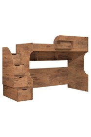 Resim Setay Ranza, Aura Ranza Karyola Masa 3 Kapılı Dolap, Koyu Ceviz 