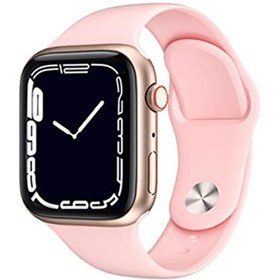 Resim JD77 Bluetooth Arama Özellikli Pembe Akıllı Saat 
