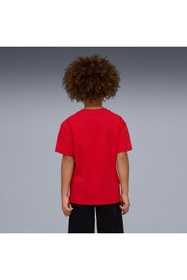 Resim Puma Sporty Cats Çocuk Kırmızı Tişört 