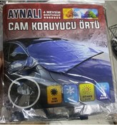 Resim EFGARAGE Buzlanma Önleyici Araba Cam Üstü Kar Örtüsü Su Geçirmez Ön Cam Koruma 