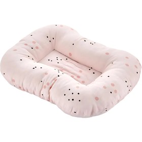 Resim Babyjem Nokta Desenli Emzirme Yastığı - Pembe 