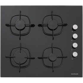 Resim Silverline BO6502B02 - CS5335B01 - 3457 Soho 60 Siyah Cam Ankastre Set 