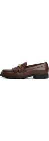 Resim Tommy Hilfiger Deri Koyu Kahve Kadın Loafer FW0FW08971GV0 