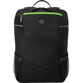 Resim HP Pavilion 300 17.3 inç Notebook Sırt Çantası Siyah-Yeşil 6EU56AA 