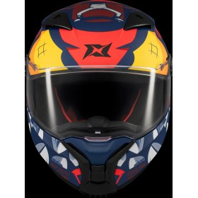 Resim Axxis Fenix Angry Face Mat Kırmızı 