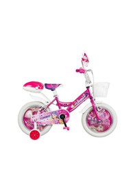 Resim Tommybike 16 Jant Bisiklet Kapaklı Kız Bisikleti 4-7 Yaş Çocuk Bisikleti Pembe 