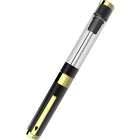 Resim Diplomat Nexus Demo Siyah-altın Dolma Kalem - F Uç D40553013 Altın 