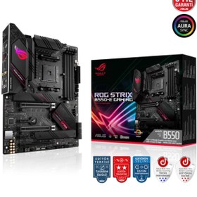 Resim ASUS Rog Strix B550-e Gaming Amd Am4 3.nesil Ddr4 Dp Hdmı Anakart 