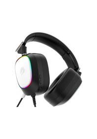 Resim Gamebooster H23w Nemesis Rgb Usb 7.1 Beyaz Profesyonel Gaming Kulaklık 